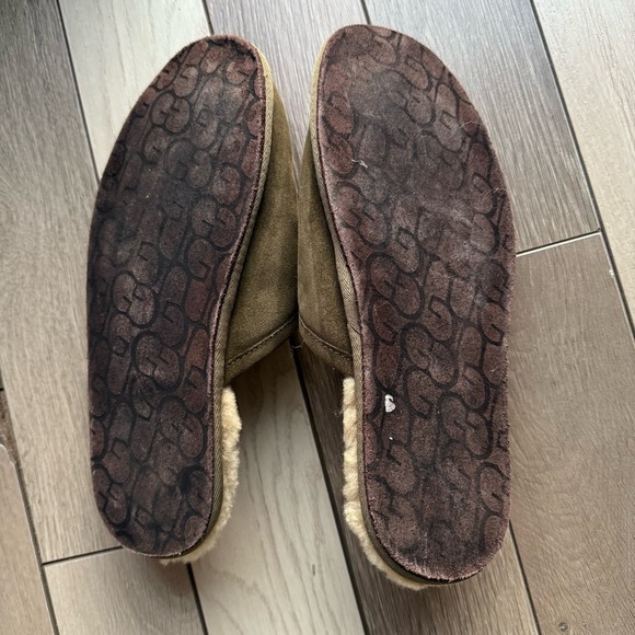 UGG green Shearling Lined Slippers - Picture 5 of 5